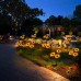 Solar Sunflower Lights LED Solar Lights for Outdoor Patio Lawn Garden Yard Pathway Decoration